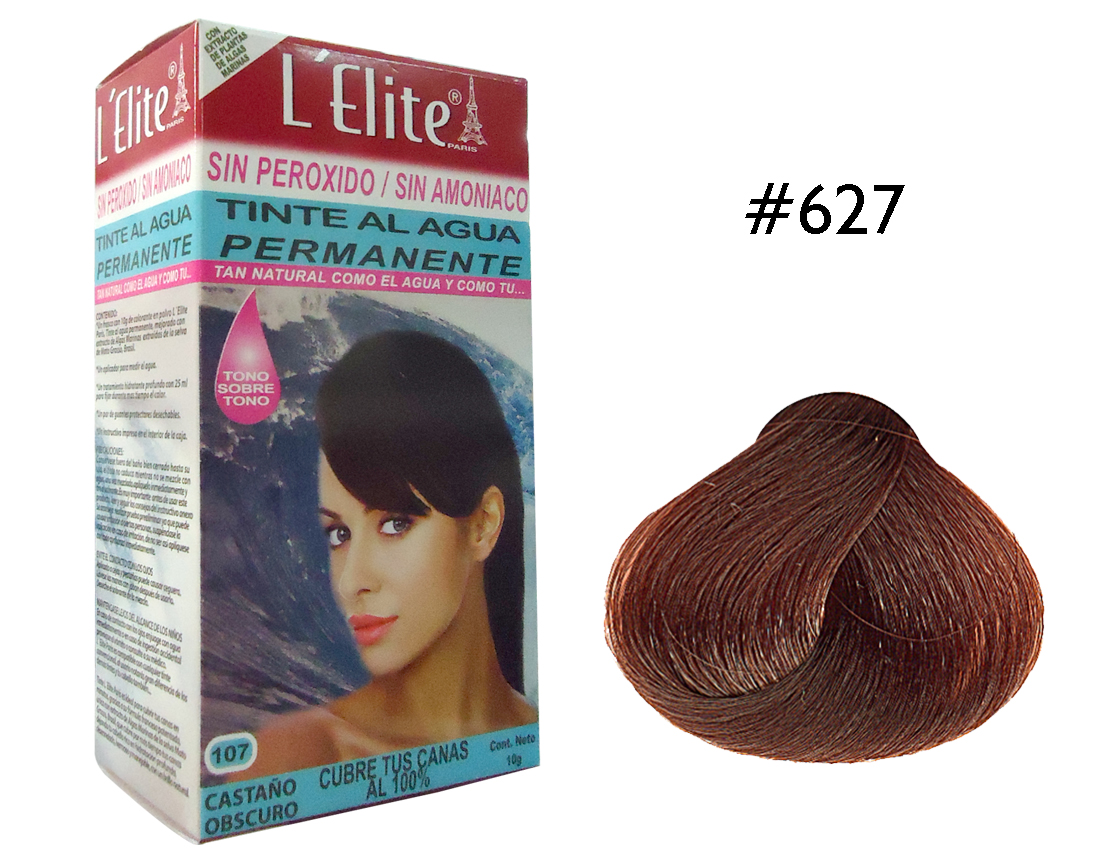 TINTE L ELITE #627 RUBIO CENIZO MED.10 GR