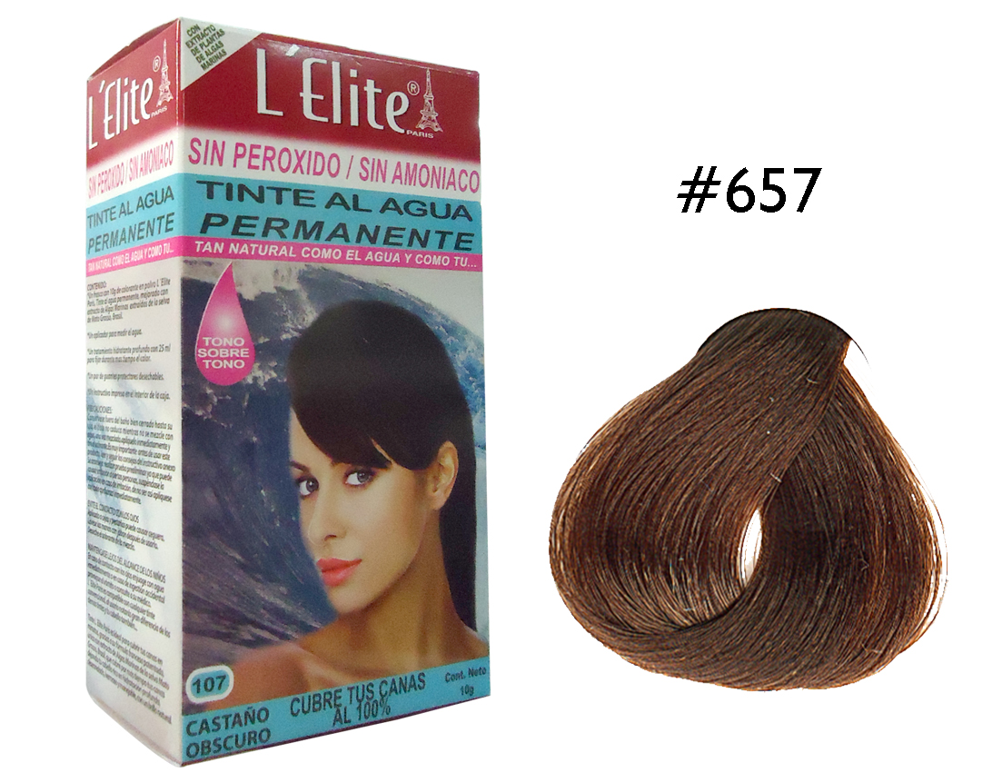 TINTE L ELITE #657 RUBIO MEDIANO 10 GR.