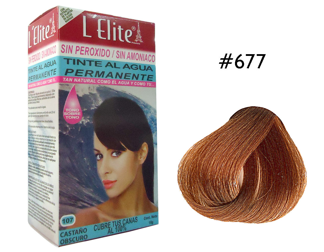 TINTE L ELITE #677 RUBIO CLARO DORADO 10 GR
