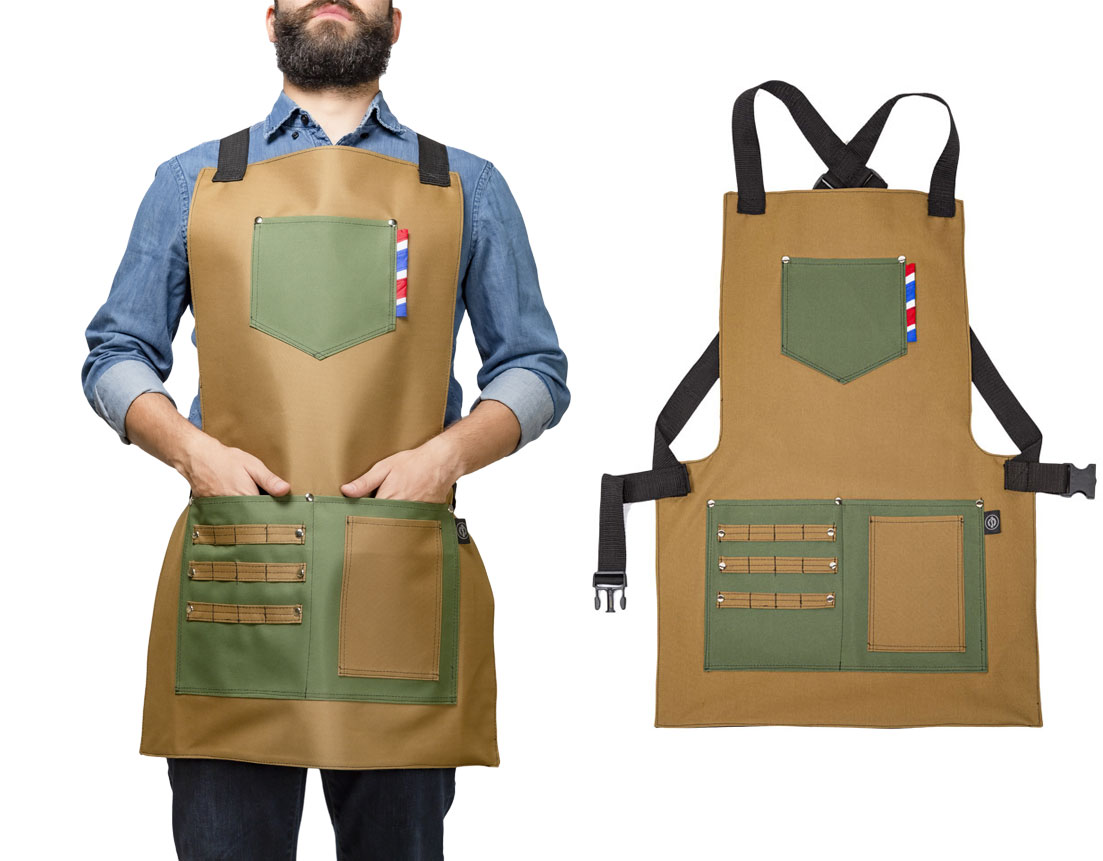 MANDIL P/BARBERO TEXAS CAFE BTS-TX-22