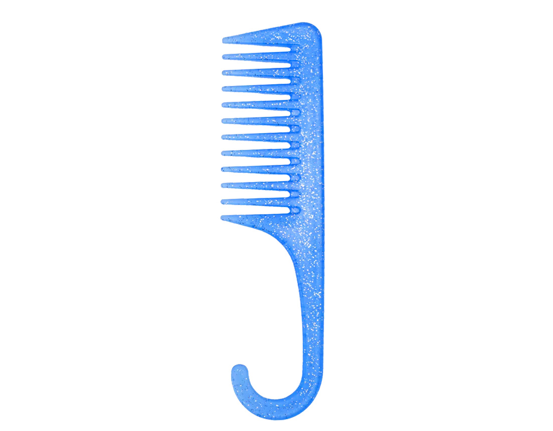 PEINE GLITER PARA DUCHA COLORES SURTIDOS