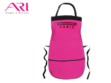 BABERO DE TELA ECO ROSA