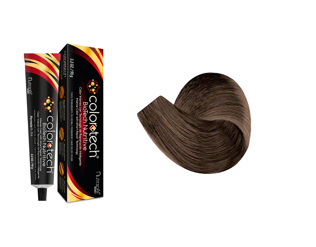 COLOR TECH 6.12 RUBIO OBSC CENIZO NACA/CHOCOL 90G