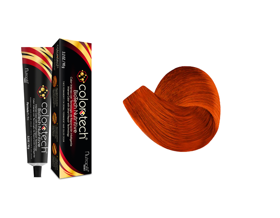 COLOR TECH 8.44 RUBIO CLARO COBRIZO INTENSO 90G