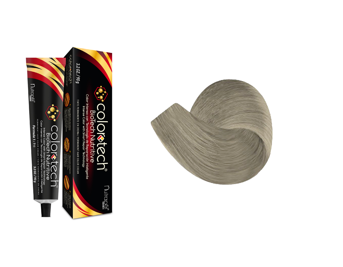 COLOR TECH 9.13 RUBIO MUY CLARO CENIZO DORADO 90G