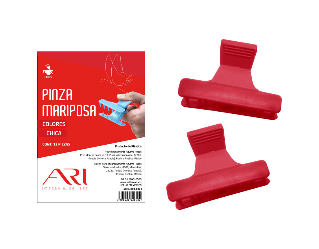 MARIPOSA ARI CH COLORES C