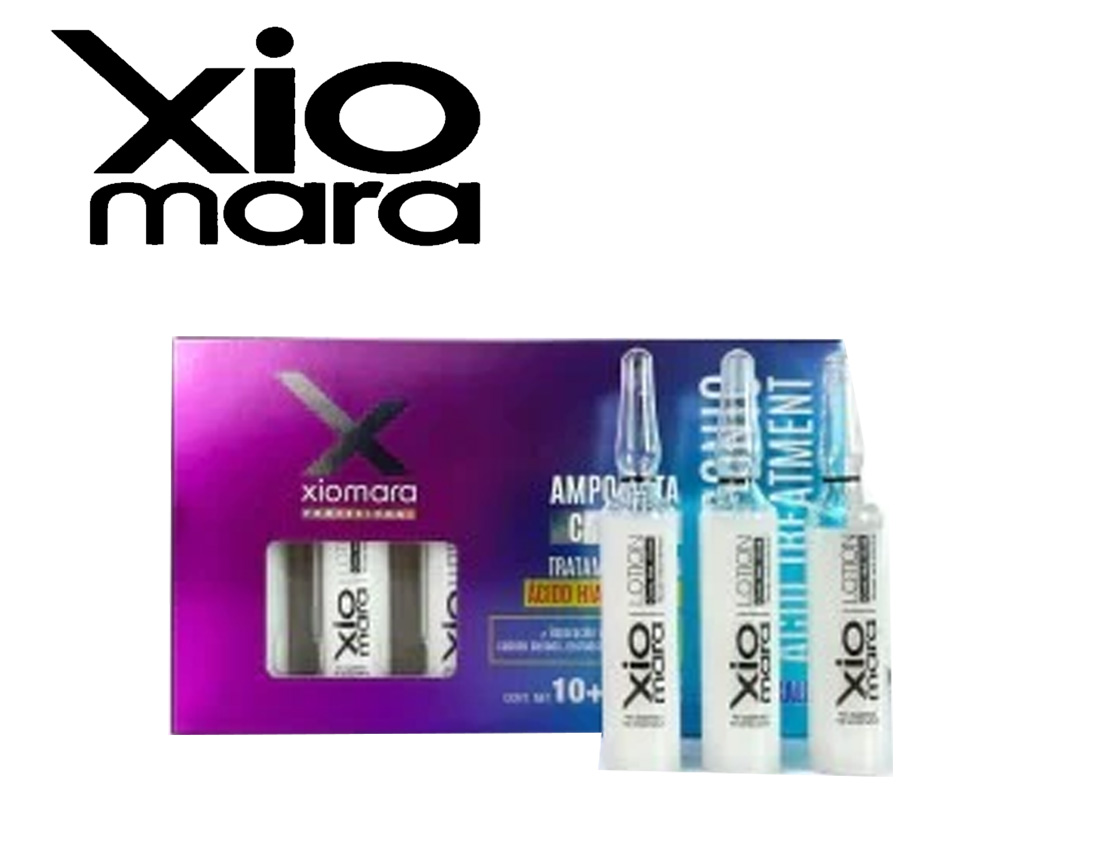 AMPOLLETA ACIDO HIALURONICO XIOMARA 12 PZ DE 10 ML