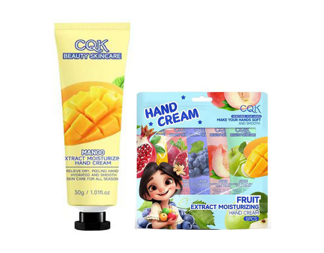 SET DE CREMAS DE MANOS CON AROMAS FRUTALES CQK0046