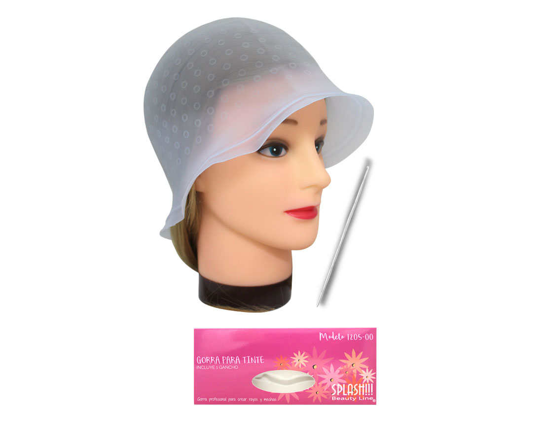 GORRA SILICON P/RAYOS Y TINTE C/GANCHO SPL 1205-00