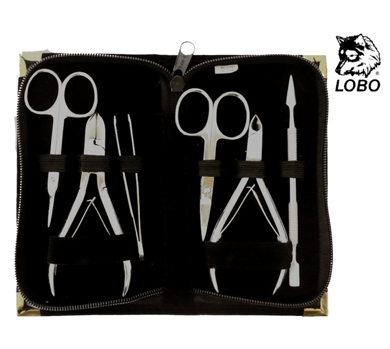 ESTUCHE  MAN/PED C/6 PZS