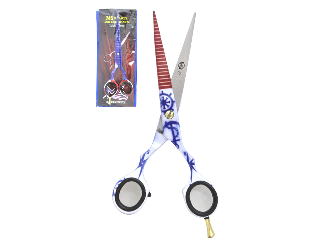 TIJERA PELUQUERO C/BLISTER ANCLA C/DESC 6" MS531