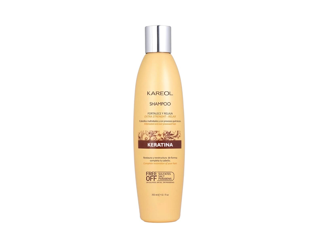 SHAMPOO KAREOL CON KERATINA RESTAURA 300 ML
