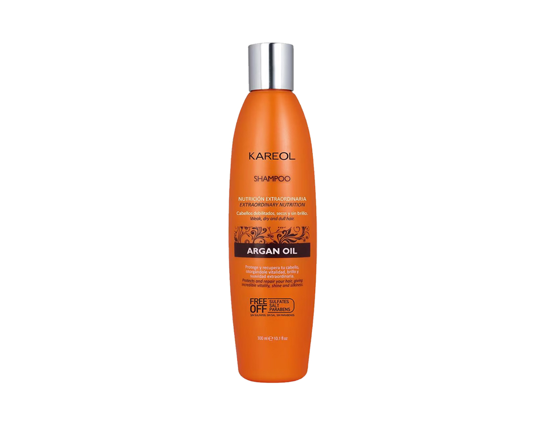 SHAMPOO KAREOL CON ACEITE DE ARGAN 300 ML