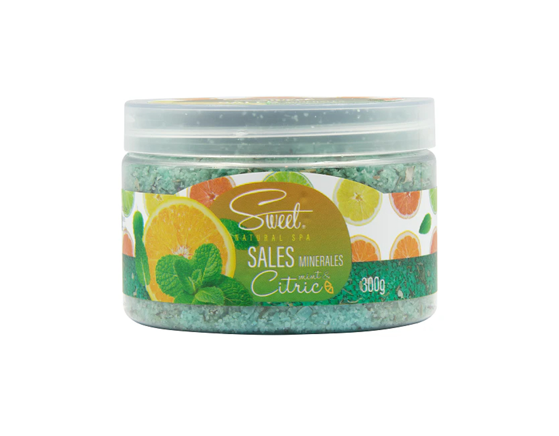 SWEET SPA SALES MINERALES 300GR MINI CITRI SWSSC9