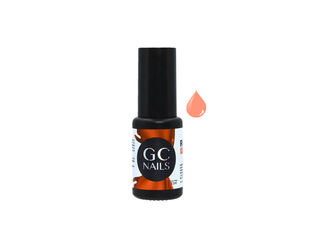 GC RUBBER GEL 12ML PEACH